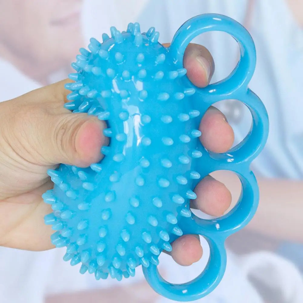 3D Floating Point Massage Finger Grip Ball TPR Hand Strengthener Sturdy Grip Ball Training Power Strengthen Tools