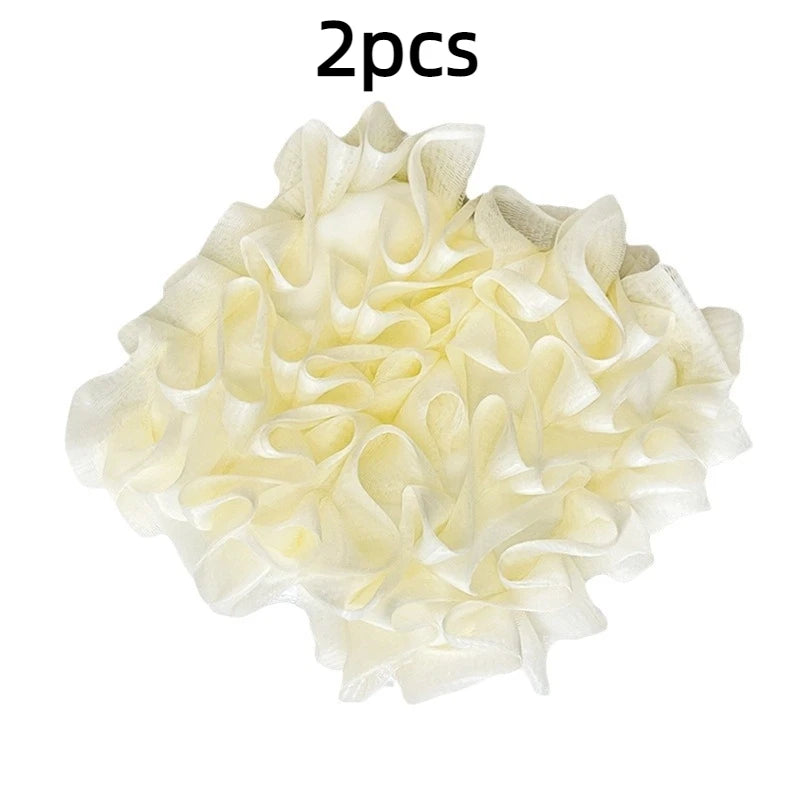 Bath Sponge 2 In 1 Body Sponge With Soap Pouch Multifunctional Bathroom Accessories For Skin Care Daily Use Travel Spa