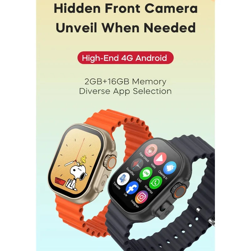 2025 Huaqiang North S10 smart phone watch s9 card can be inserted to call children adult Hong Kong *** external version