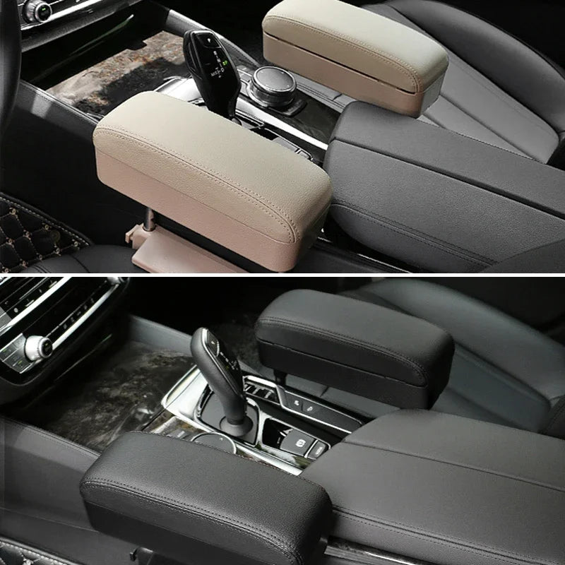 Car Armrest Box Elbow Support Adjustable Car Seat Gap Organizer Arm Rest Box for Cars Auto Accessories Armrest Cushion Universal