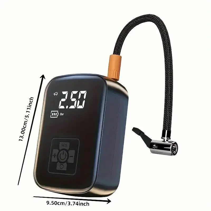 1pc Wireless Car Air Compressor Air Pump Electric Tire Inflator Pump for Motorcycle Bicycle Boat AUTO Tire Balls Inflatable