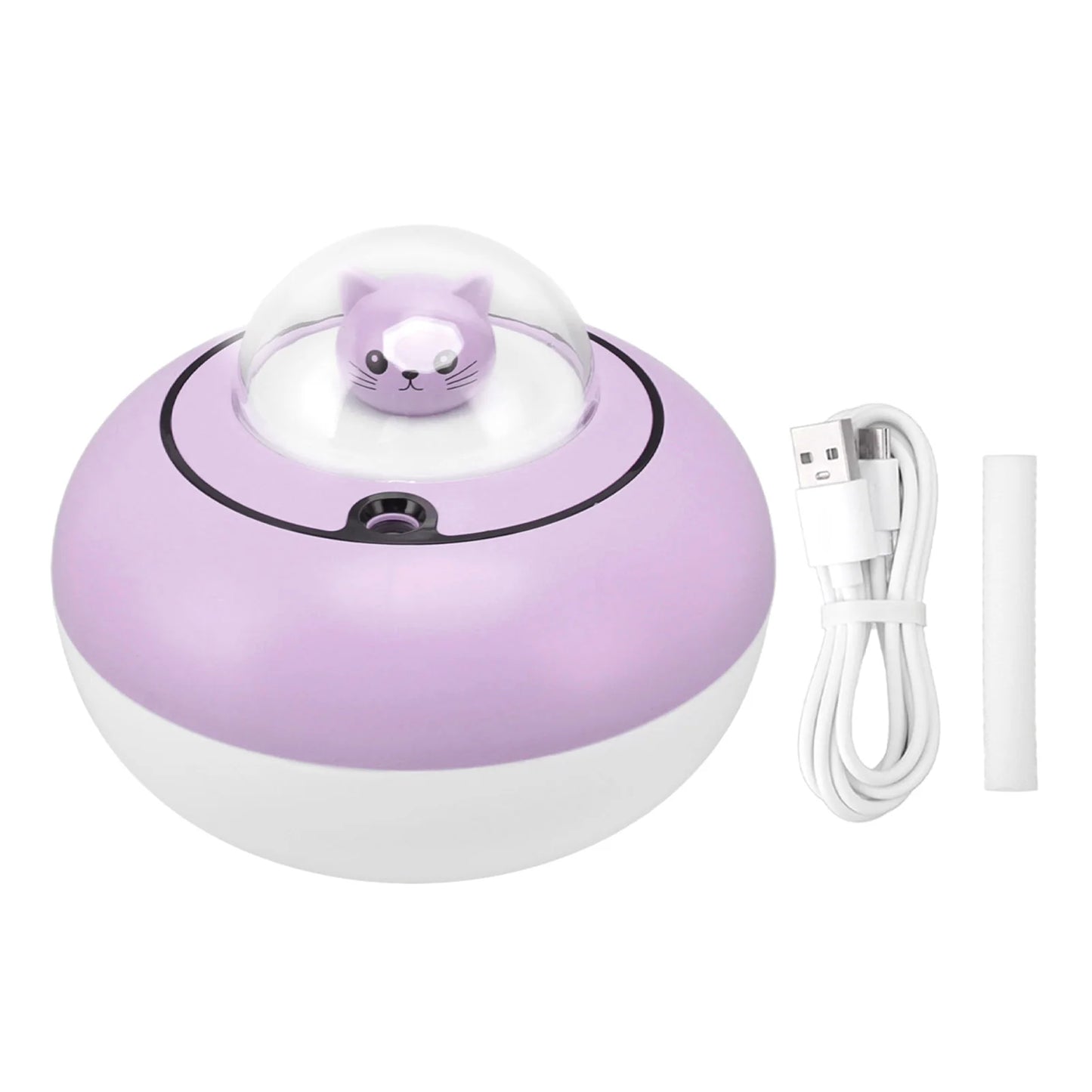 Humidifier Humidifier Cute Cat Sculpture Portable Quiet Desktop Air Humidifier for Home USB Plug in Humidifier
