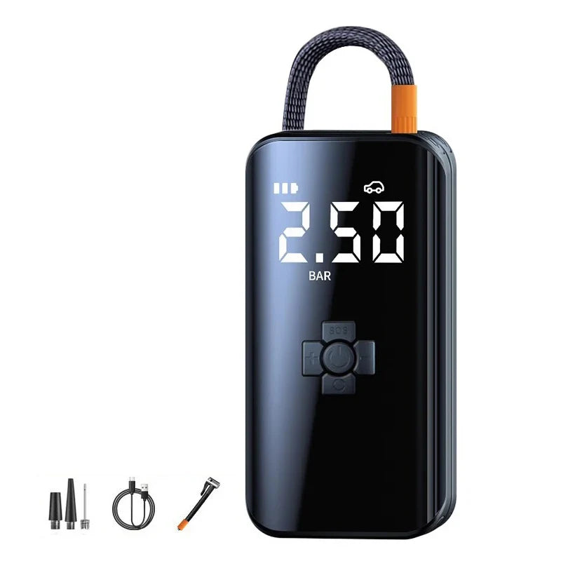 1pc Wireless Car Air Compressor Air Pump Electric Tire Inflator Pump for Motorcycle Bicycle Boat AUTO Tire Balls Inflatable
