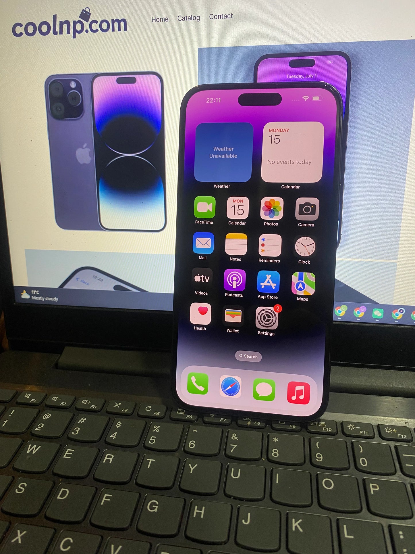 6.7" iPhone 14 Pro Max Dual eSIM 1024GB ROM 6GB RAM Face ID NFC A16 Original 14Pro Max 5G 74% Original Phone Unlocked