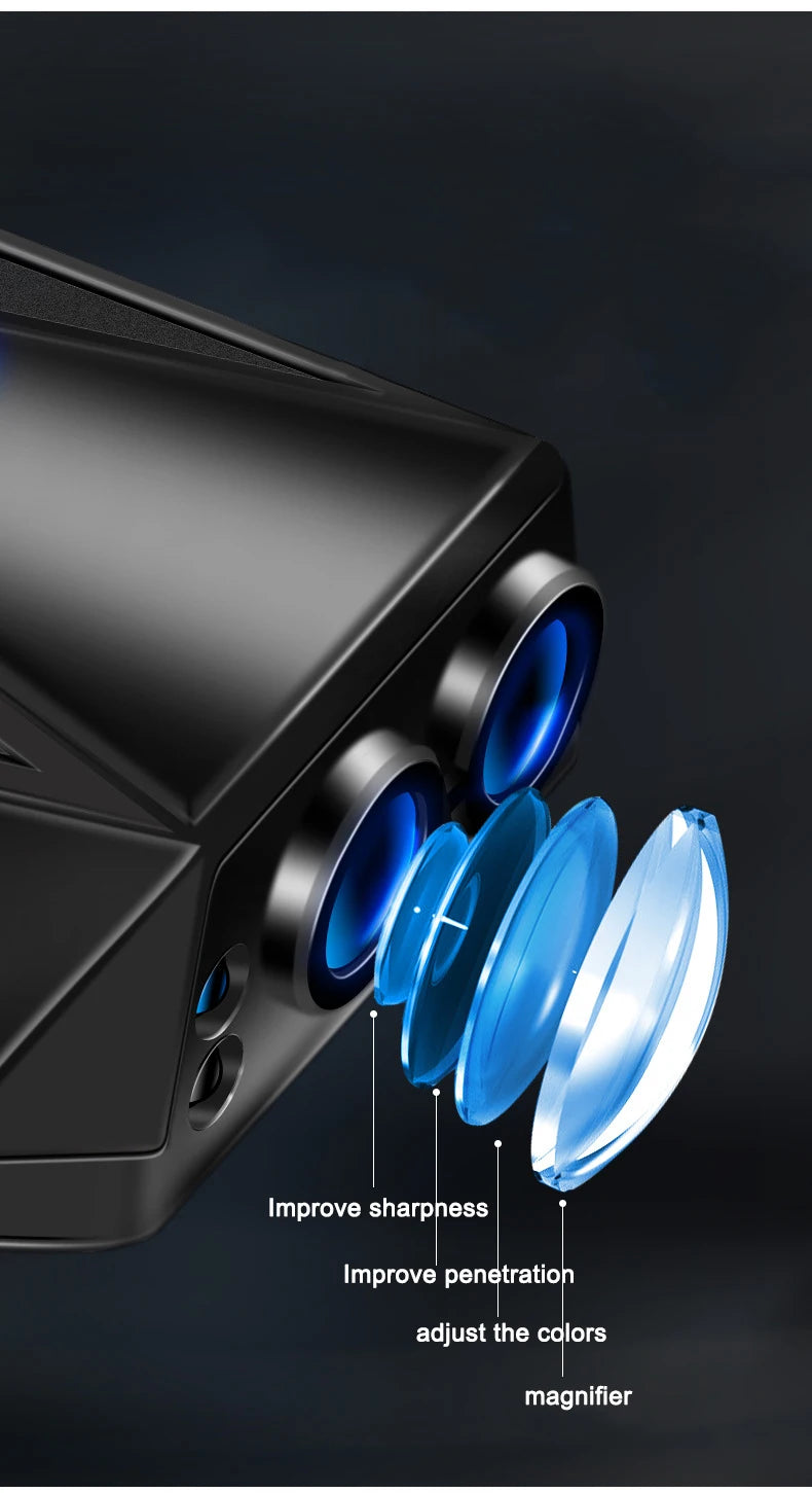 D2 Novelty LED Car Night Light Dynamic Cartoon Projector Lamp Rechargeable Car Door Atmosphere Warning Light Anime Decor Lamp