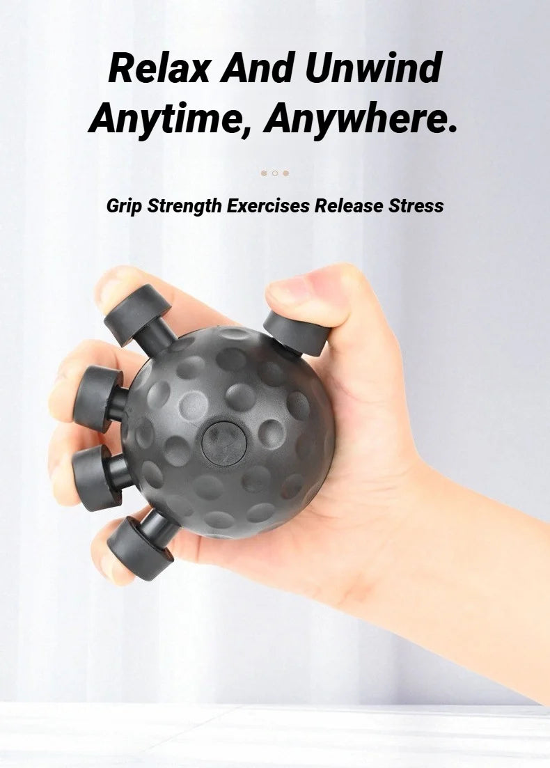 Finger Hand Strengthener Ergonomic Ball Gripper Exerciser Anti Slip For Musicians Athletes Strengthening Finger Exerciser