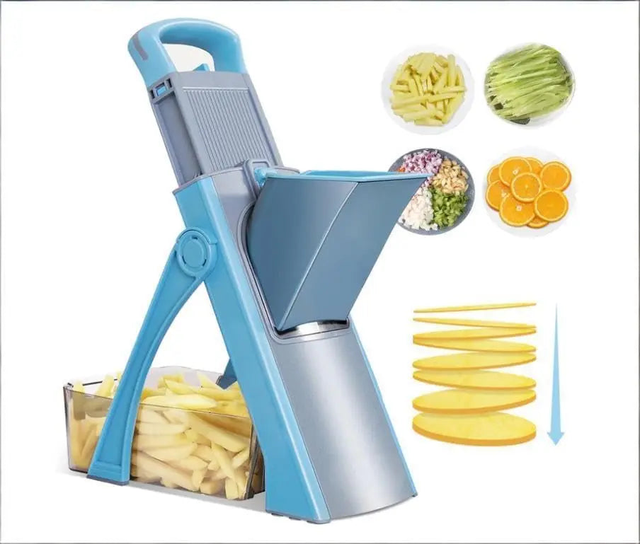 Multifunctional Vegetable Cutter Slicer Grater Manual Kitchen Shredder Slicing Tool Household Food Chopping Gadget Mandoline