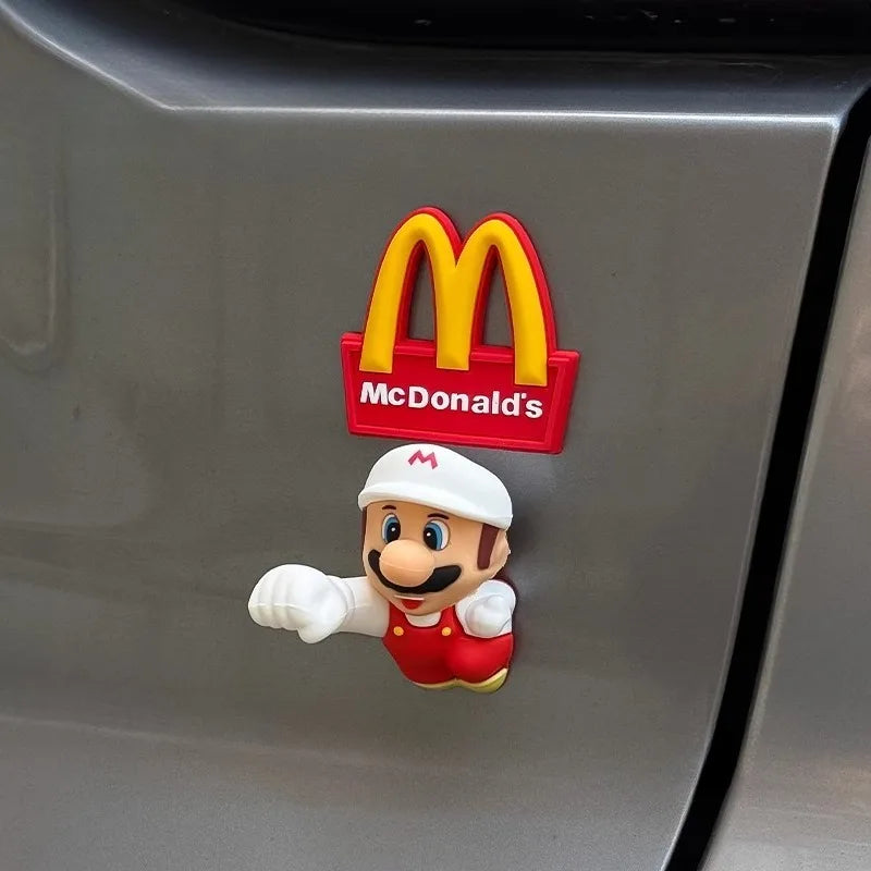 Car Rear End Pendant Trunk Doll Gas Tank Cartoon for Volkswagen 1pc for BYD Au Di Gee.ly  T Esla V.W Hyun.dai Cartoon Universal