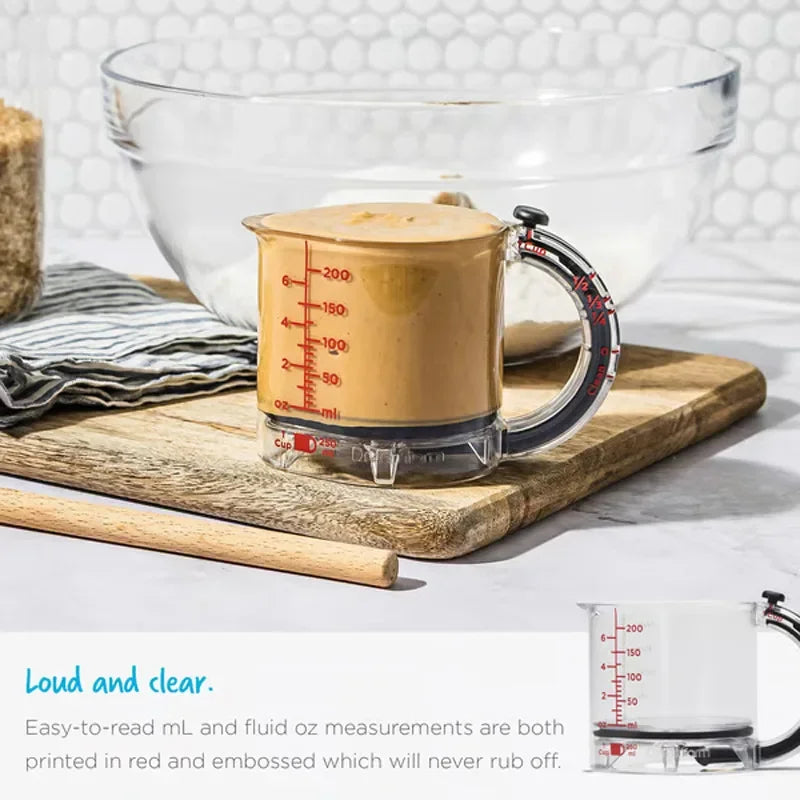 New 1-in-all Adjustable Measuring Cup
