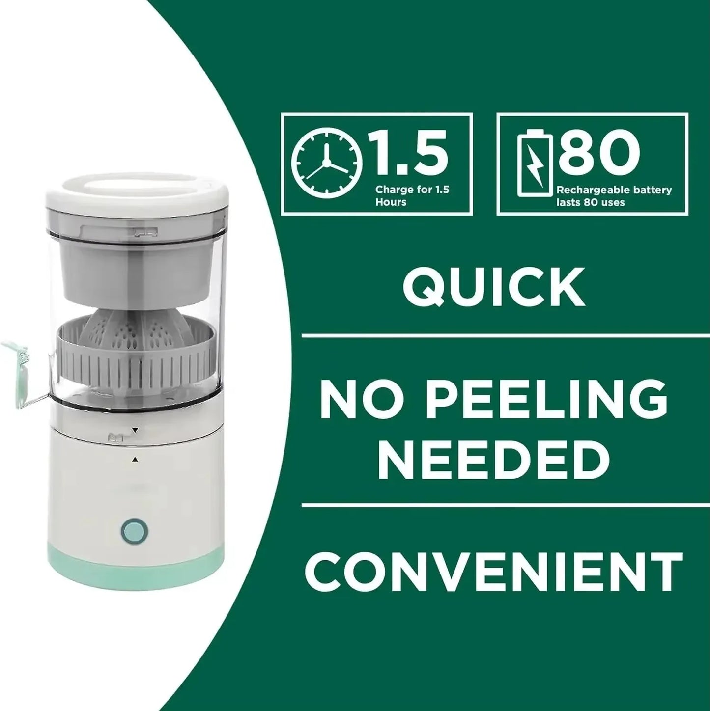 Wireless Juicer Automatic Orange Lemon Juicer USB Charge Juice Separator Portable Fruit Extractor Squeezer Pressure Juicers