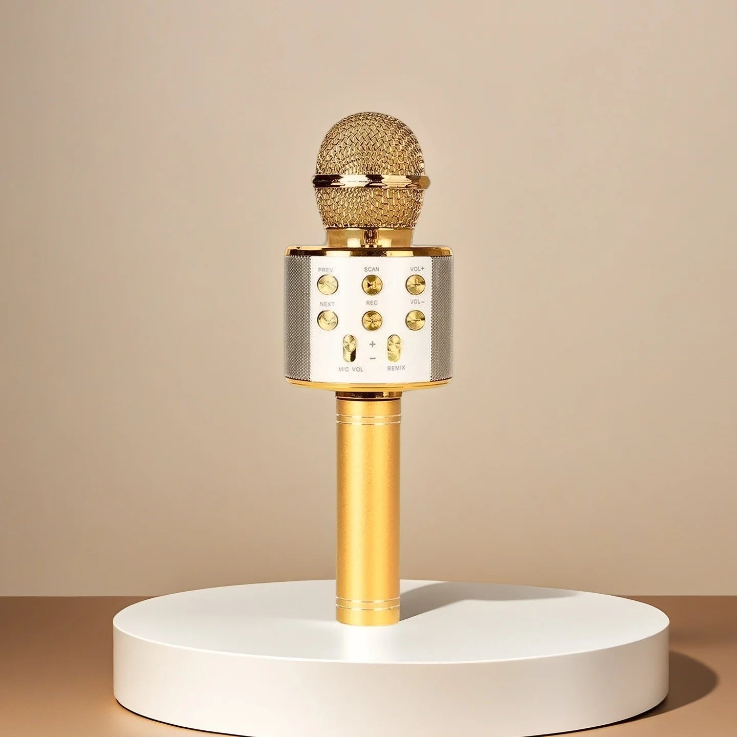 बालबालिका र वयस्कहरूको लागि कराओके माइक्रोफोन ब्लुटुथ गायन माइक इको इफेक्ट, पार्टी यात्रा उपहारहरूको लागि पोर्टेबल बिल्ट-इन स्पिकर