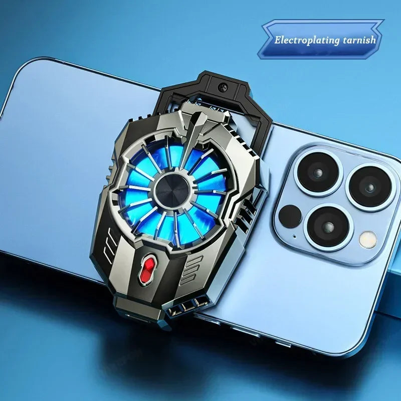 Magnetic Mobile Phone Cooling Radiator Fan Two Speed Adjustable Semiconductor Ice Sealed Radiator For IPhone Samsung Xiaomi