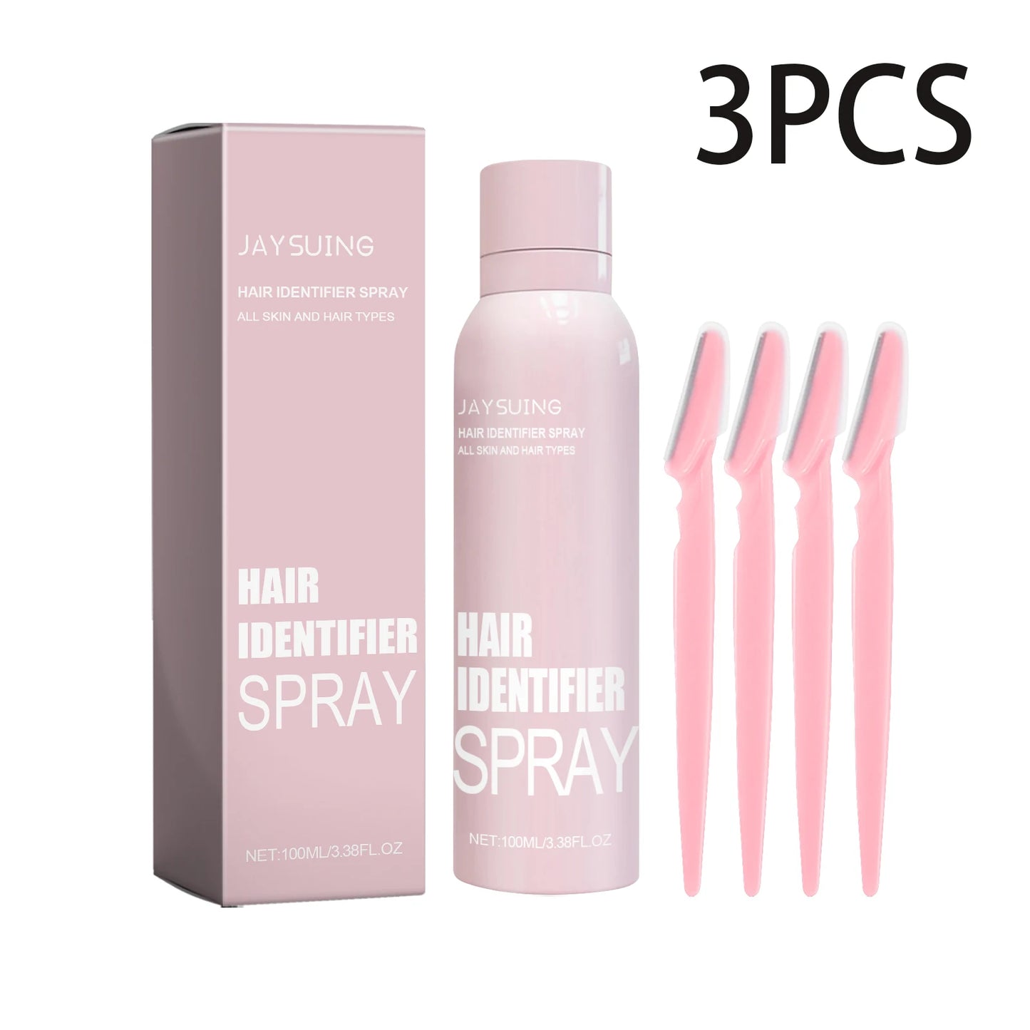 अनुहारको कपाल पहिचानकर्ता स्प्रे अनुहारको कपाल, मोइस्चराइजिंग र छाला हेरचाहको लागि डर्माप्लानर स्प्रे अनुहार शेभिङको लागि