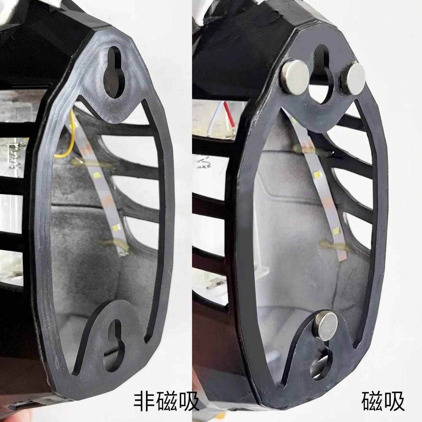 3D Wall Lamp Eagle Shape Projector Modern Creative Atmosphere Lamp Light 3D Print Body Animal Lighting Lustre Halloween Christma