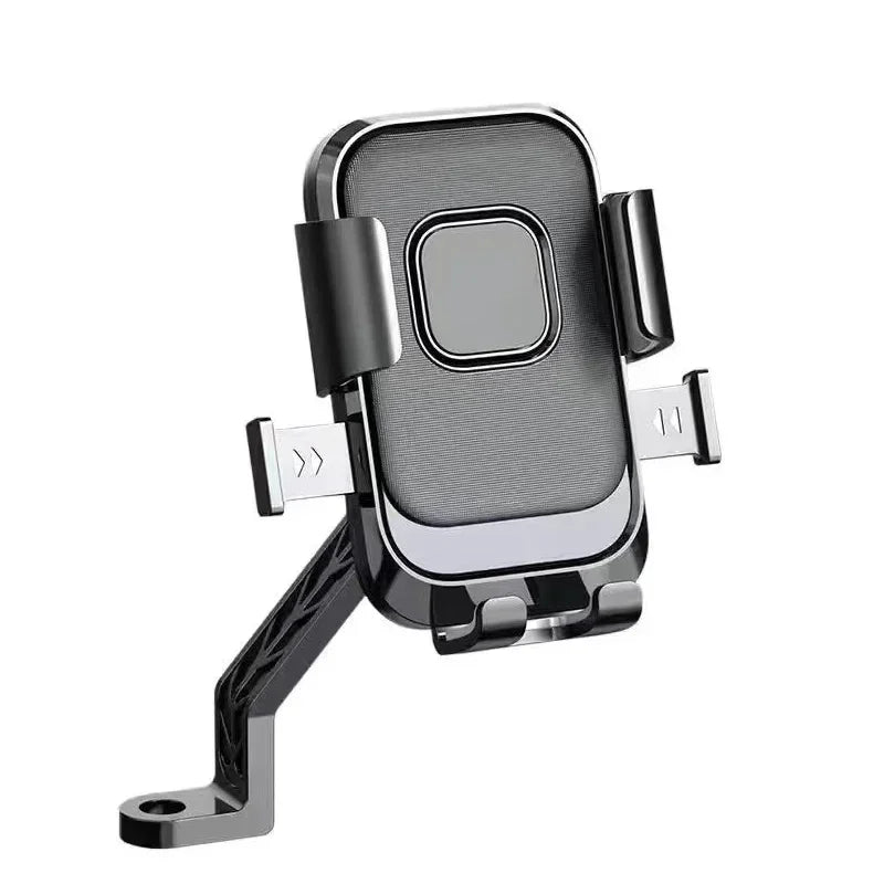 Bike Phone Holder Motorcycle Fast Locking Rotatable MTB Phone Mount Shockproof Phone Holder