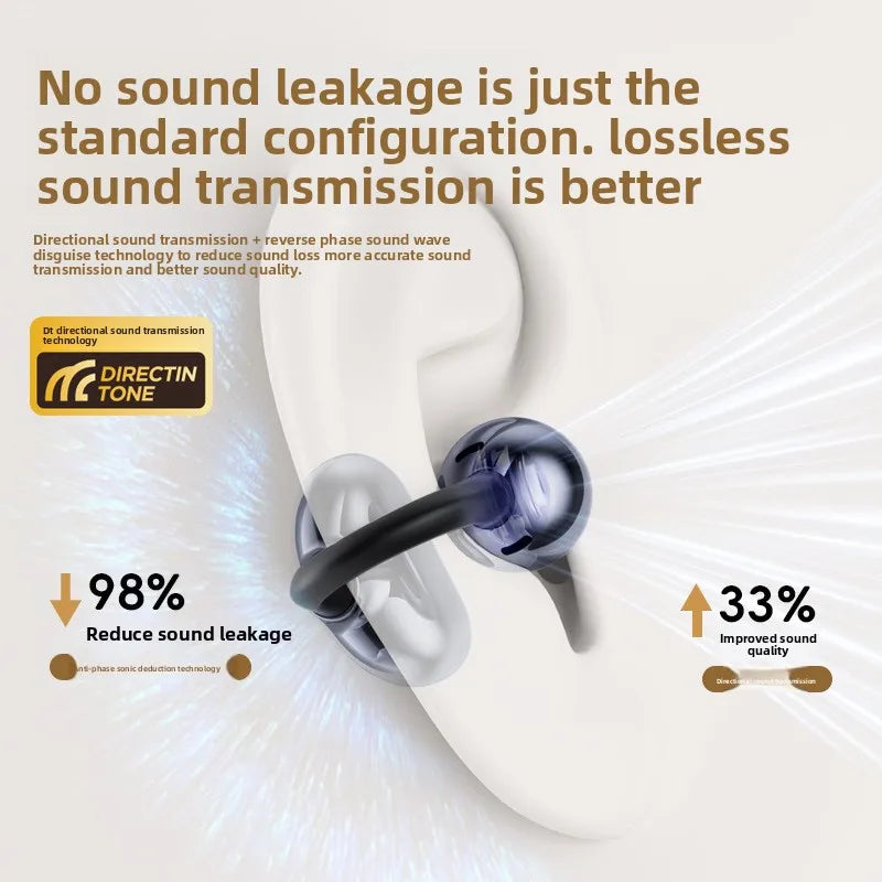 2025new arrival bluetooth headset s6 sports headset clip-on hit style non-in-ear wireless bluetooth headset