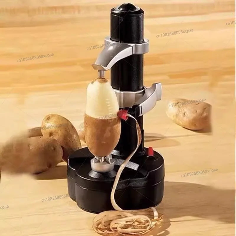 Automatic Electric Spiral Apple Peeler Machine with Cutter Slicer for Fruit Potato Battery