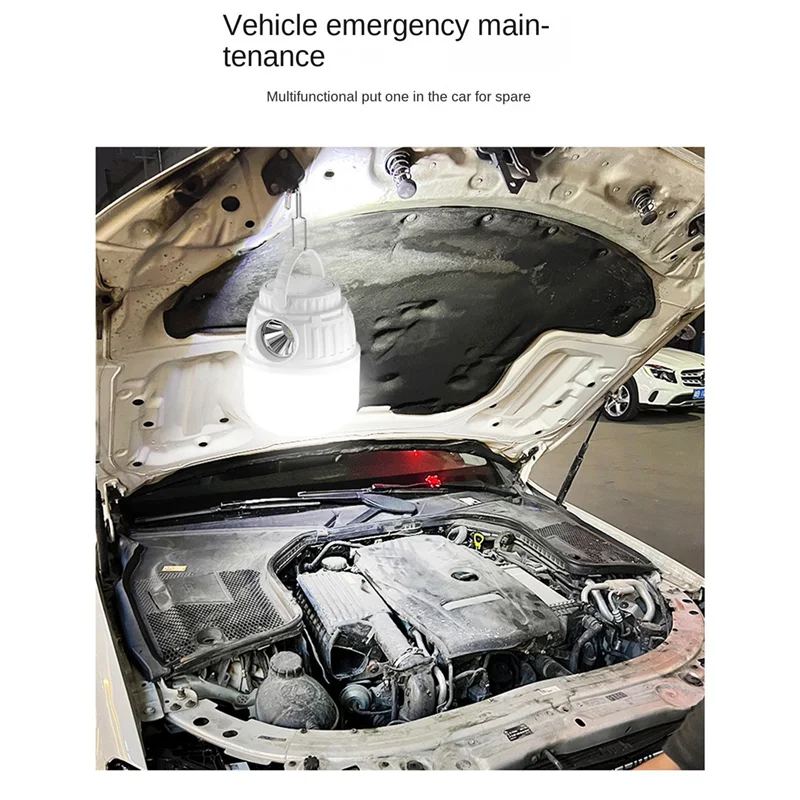 B50B-505A Camping Light Outdoor Camping Light Rechargeable Tent Light Emergency LED Bulb