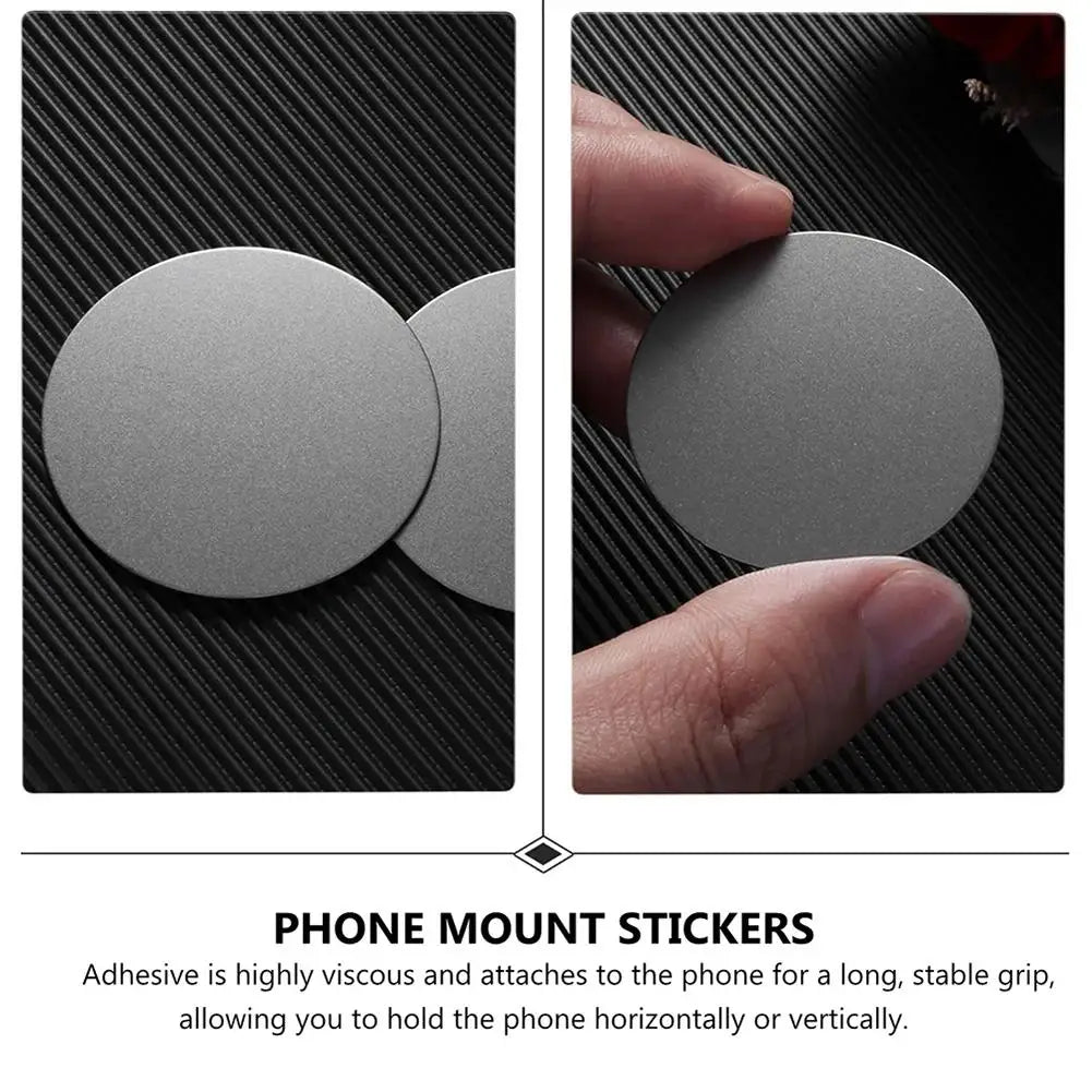 Round 40 Square 45*65mm Black Magnetic Guide Sheet Iron Scratches Sheet Square Patch Magnetic Magnetic Iron Support J0F3