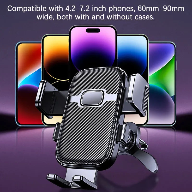 Car Phone Holder Gravity Stand for iPhone Xiaomi Samsung Car Mobile Support for Dashboard Windshield Air Vent Phone Mount