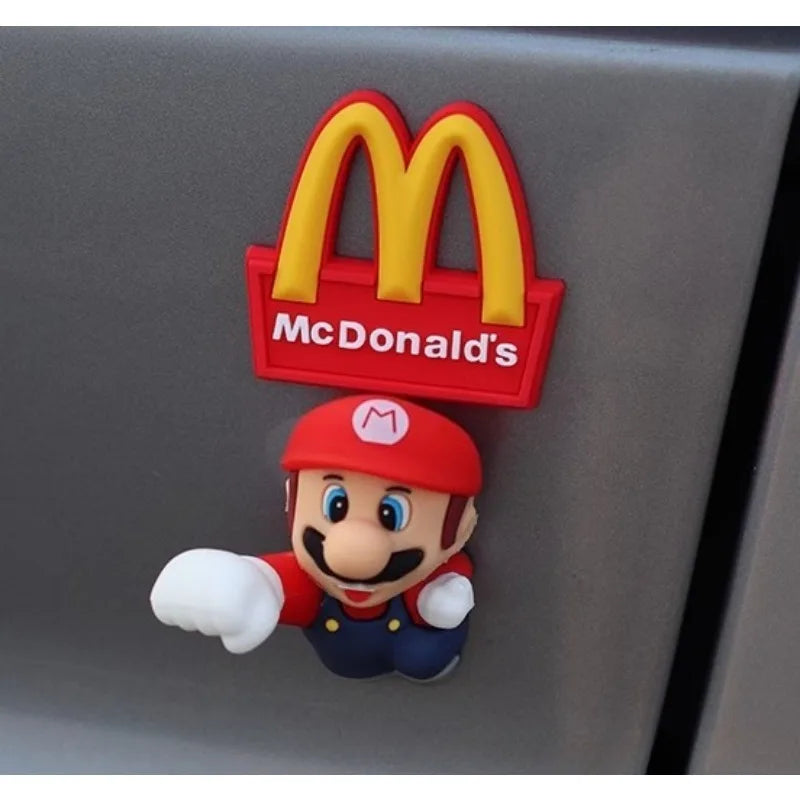 Car Rear End Pendant Trunk Doll Gas Tank Cartoon for Volkswagen 1pc for BYD Au Di Gee.ly  T Esla V.W Hyun.dai Cartoon Universal