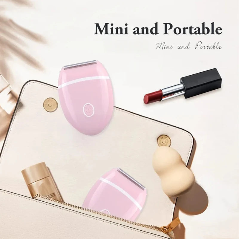Mini Electric Shaver for Women Painless and Safe Leg Hair Shaving/Arm Hair/Underarm Hair/Intimate Area Trimmer Women's Exclusive