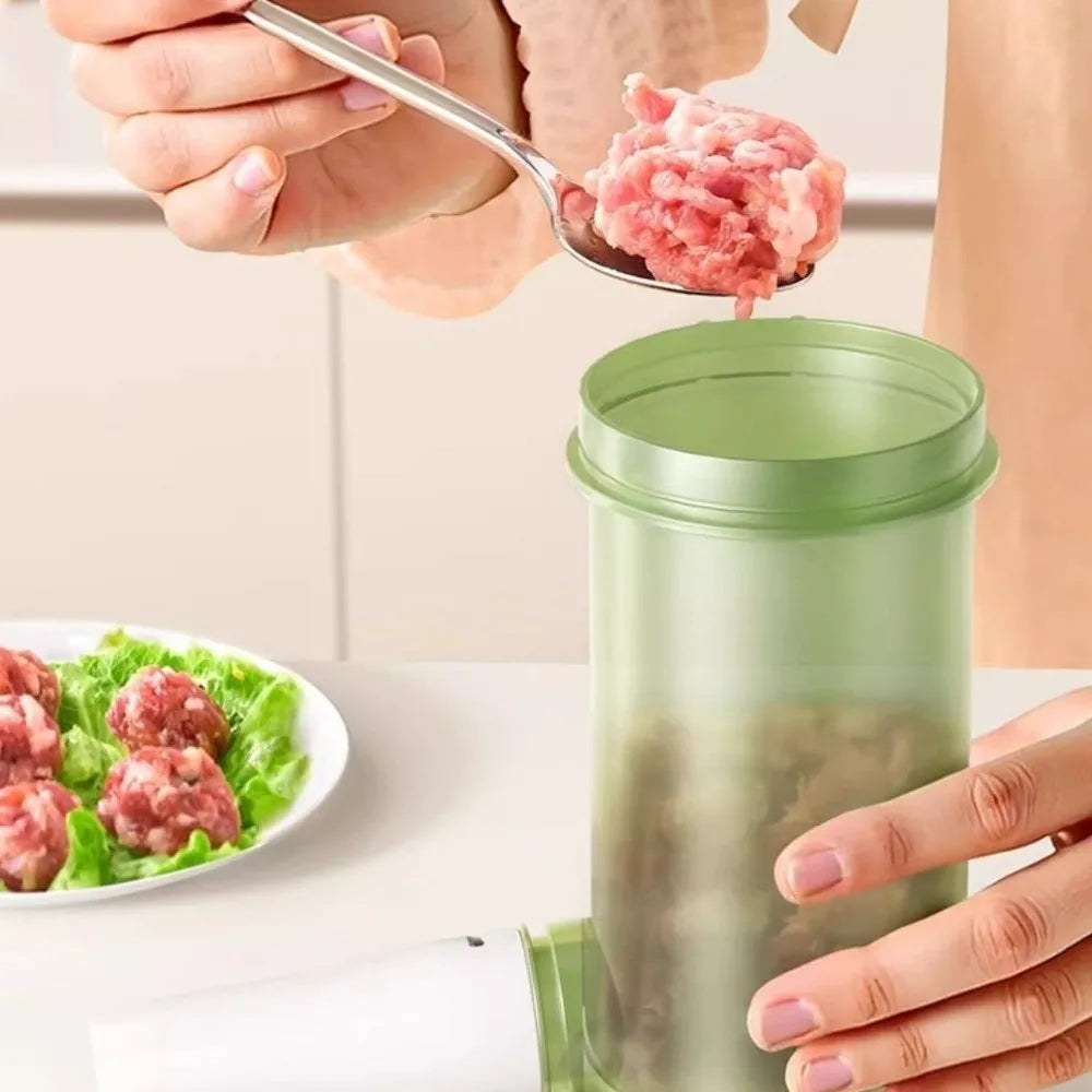 ठूलो क्षमताको म्यानुअल ससेज मेकर हेभी ड्युटी फूड-ग्रेड मासु स्टफर किट ४ वटा स्टफिङ ट्यूबहरू सहित ठाडो ससेज फिलिंग उपकरण