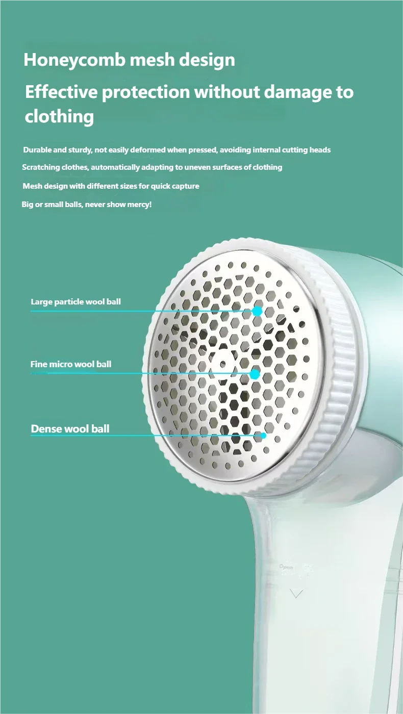 Electric Household Clothes Shaver Fabric Lint Remover Fuzz Electric Fluff Portable Brush blade Professional Lint Remover Trimmer