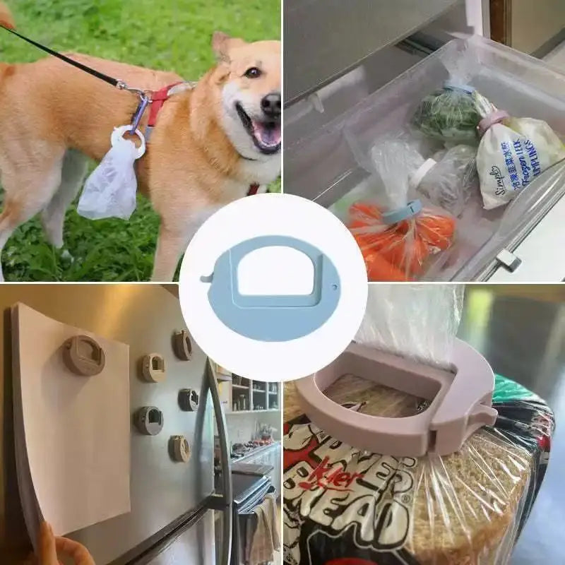 3pcs Pack Food Sealing Clip Bag Clips For Food Storage Potato Chip Kitchen Utility Tool For Food Bags Snack Bags