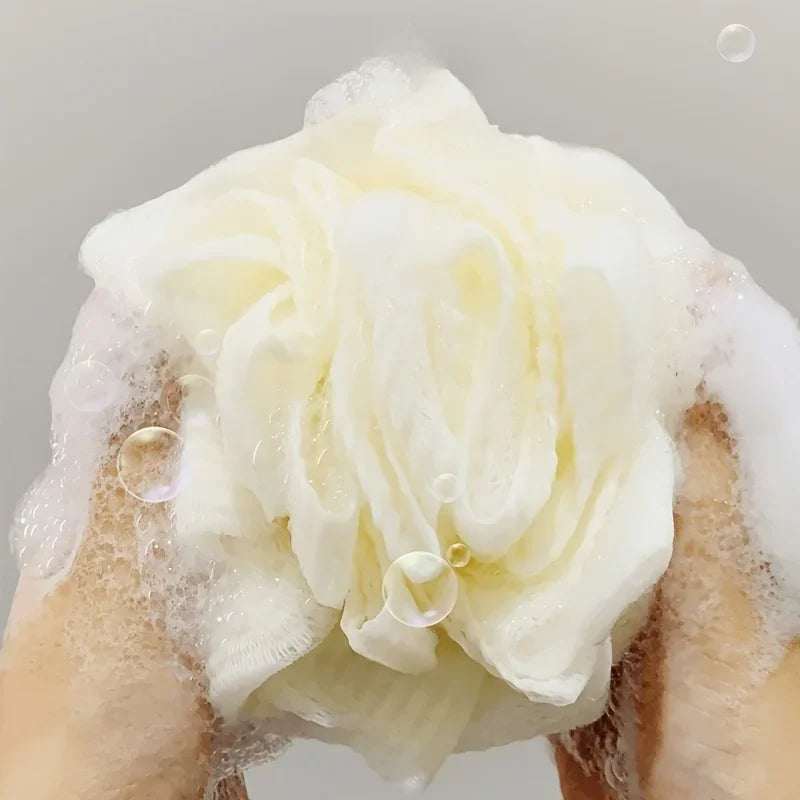 Bath Sponge 2 In 1 Body Sponge With Soap Pouch Multifunctional Bathroom Accessories For Skin Care Daily Use Travel Spa