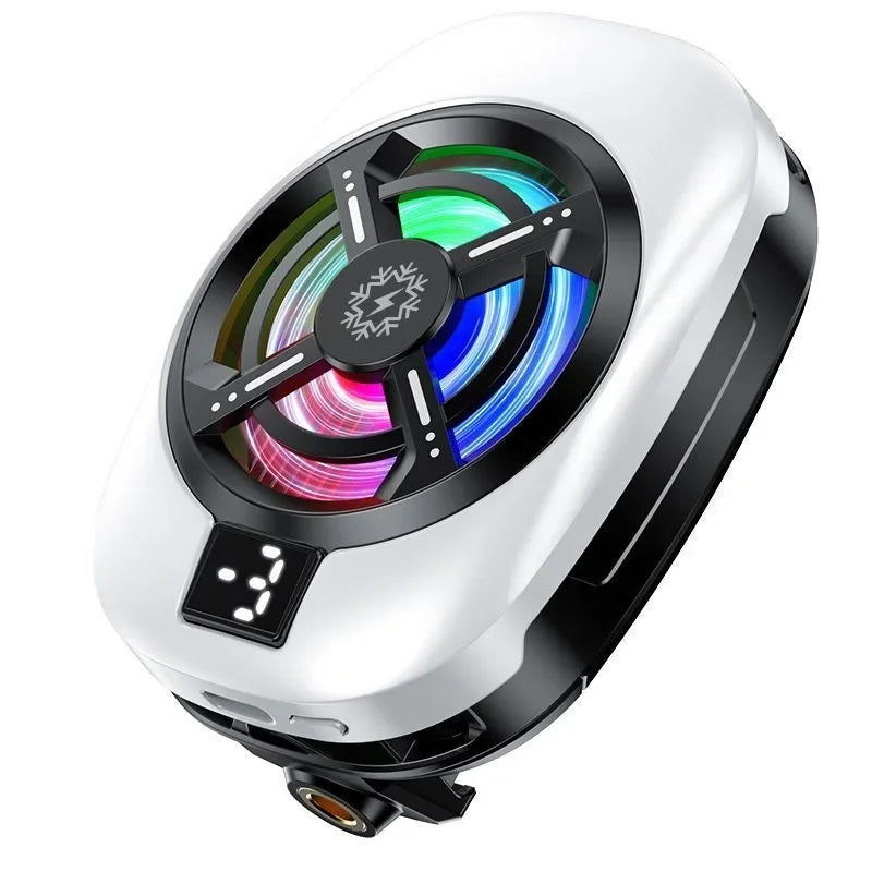 2025 TL16 Magnetic Phones Cooler Back-Clip 2 in 1 Game Cooler Semiconductor Fast Phone Cooling Fan for IOS Android Phone