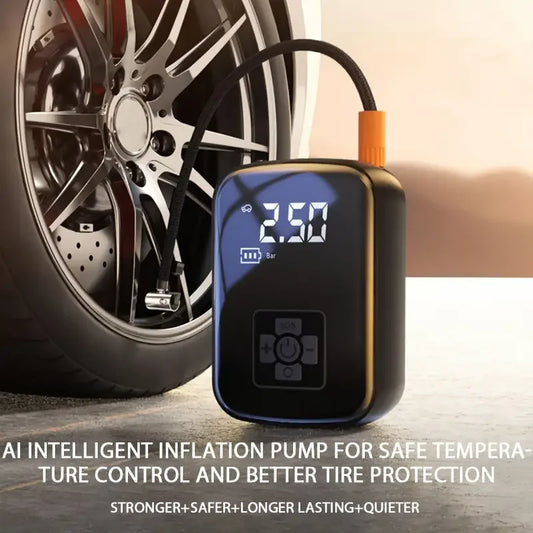 1pc Wireless Car Air Compressor Air Pump Electric Tire Inflator Pump for Motorcycle Bicycle Boat AUTO Tire Balls Inflatable