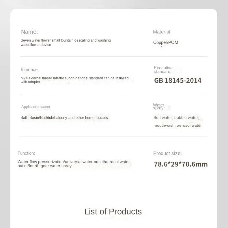 Universal swivel faucet extender Multi-function anti-splash adapter Face wash foaming filter basin water nozzle