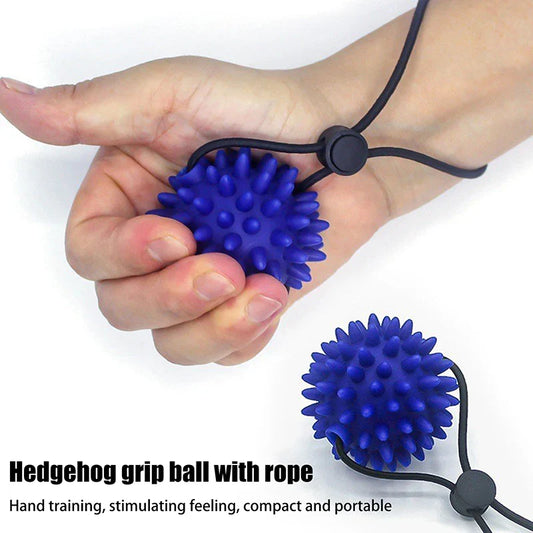 1PC Hand &amp; Foot Relaxation Massage Ball; Soft Thorn Grip Enhancing Rehabilitation Tool