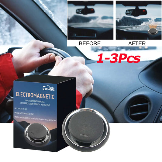 Car Deicing Instrument Electromagnetic Snow Removal Device Windshield Molecular Interference Antifreeze Instrument Defrosting