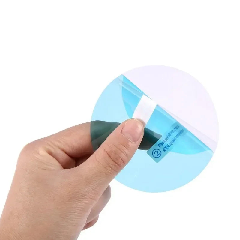 Car Truck Rearview Mirror Rainproof Film Window Glass Anti-fog Waterproof Stickers Rainy Day Safe Driving Rain Proof Films Tools