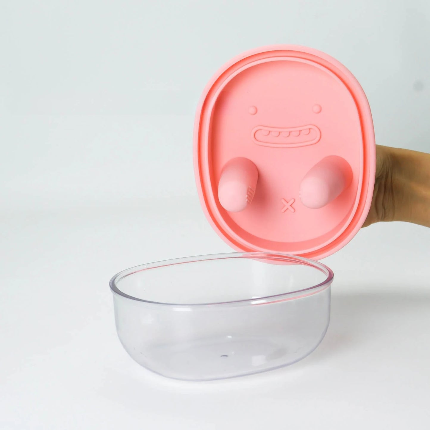 पोर्टेबल क्याम्पिङ कुकी स्न्याक भण्डारण बक्स बहुकार्यात्मक बाहिरी सिलिकन ढक्कन नन-स्टिक घरेलु भान्सा भण्डारण आयोजक