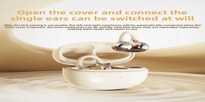 2025new arrival bluetooth headset s6 sports headset clip-on hit style non-in-ear wireless bluetooth headset