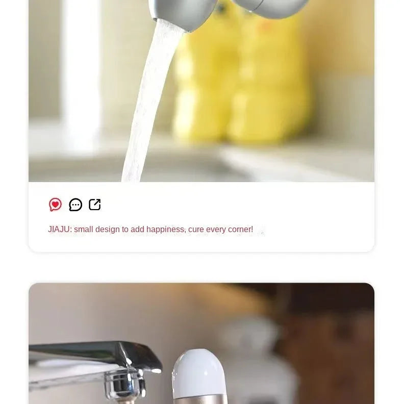 Universal swivel faucet extender Multi-function anti-splash adapter Face wash foaming filter basin water nozzle