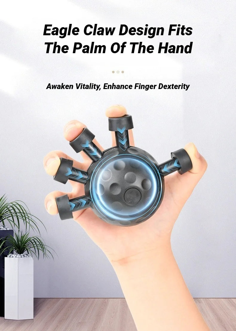 Finger Hand Strengthener Ergonomic Ball Gripper Exerciser Anti Slip For Musicians Athletes Strengthening Finger Exerciser