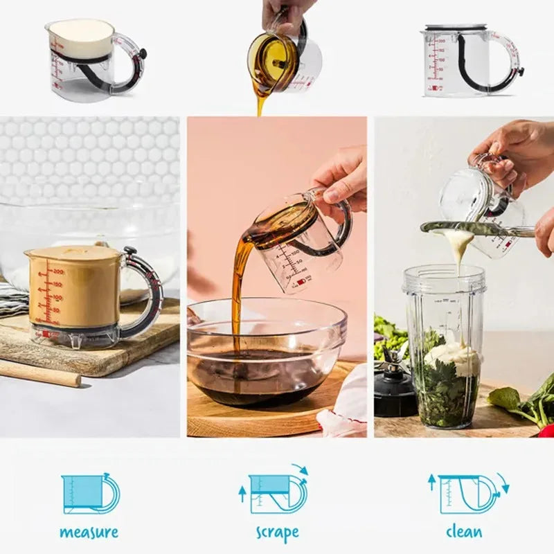 New 1-in-all Adjustable Measuring Cup