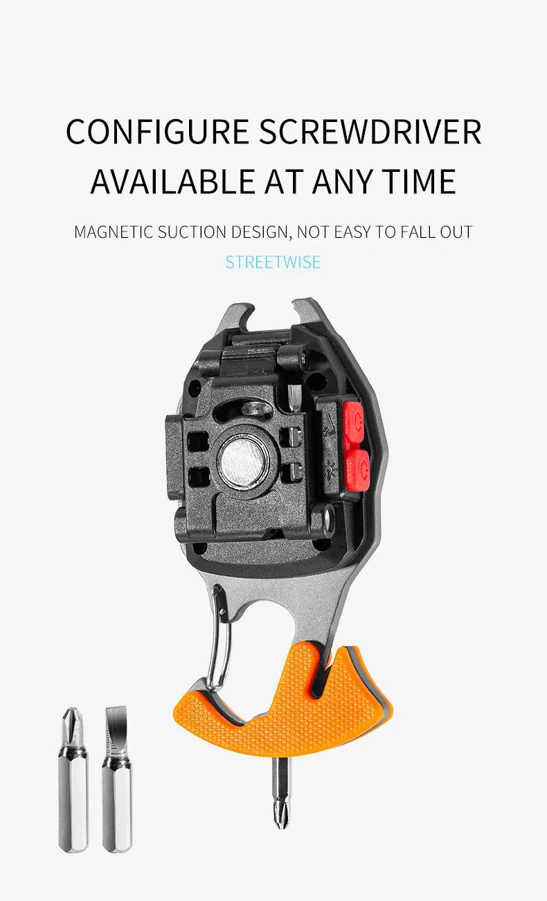 Outdoor Usb Rechargeable Flashlight Lighter COB Emergency Light Strong Light Flameless Windproof Lighters Men Camping Keychain