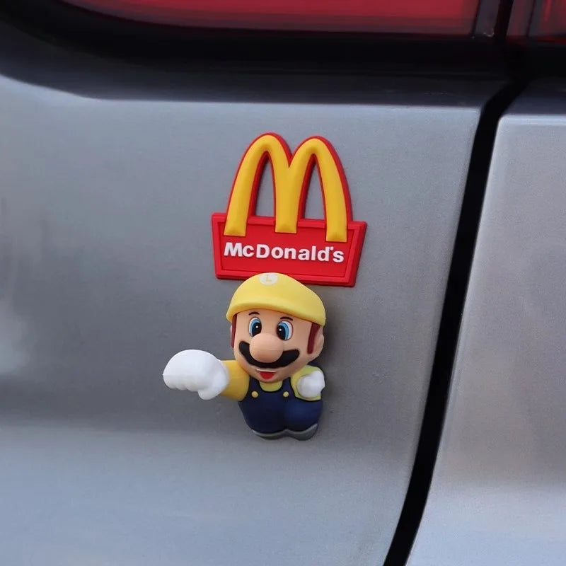 Car Rear End Pendant Trunk Doll Gas Tank Cartoon for Volkswagen 1pc for BYD Au Di Gee.ly  T Esla V.W Hyun.dai Cartoon Universal