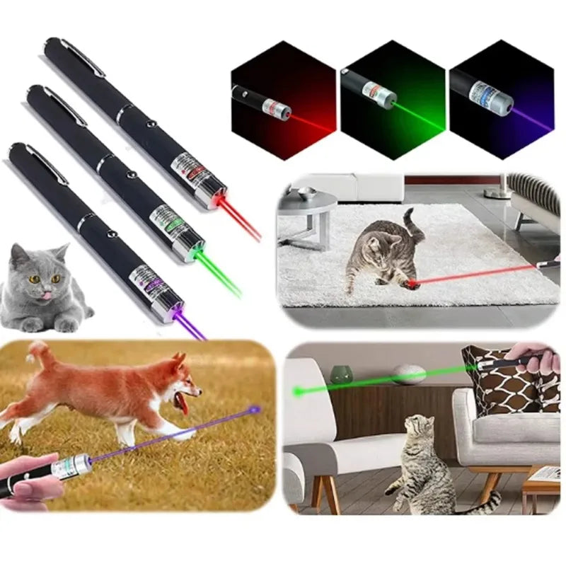 ‌Compact Laser Pointer & Flashlight Combo – Perfect Cat Gift