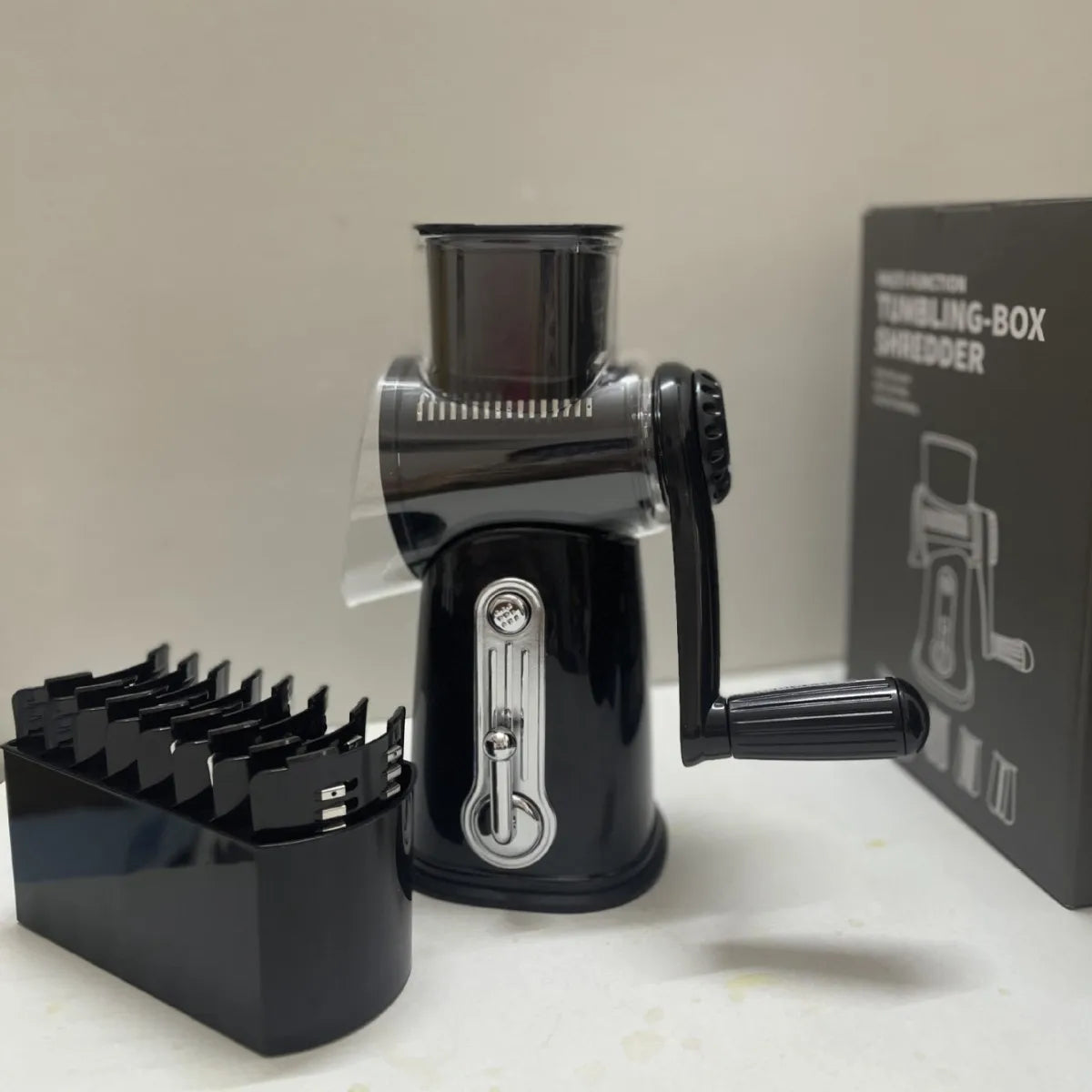 Popular multi-functional shredding and slicing, shredding and cutting machine, potato and radish hand-crank roller, vegetable cu