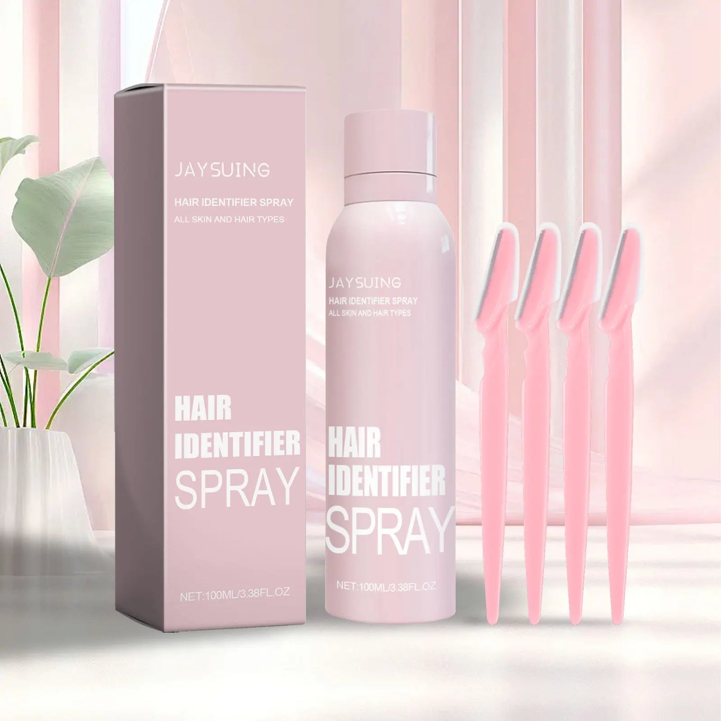 अनुहारको कपाल पहिचानकर्ता स्प्रे अनुहारको कपाल, मोइस्चराइजिंग र छाला हेरचाहको लागि डर्माप्लानर स्प्रे अनुहार शेभिङको लागि