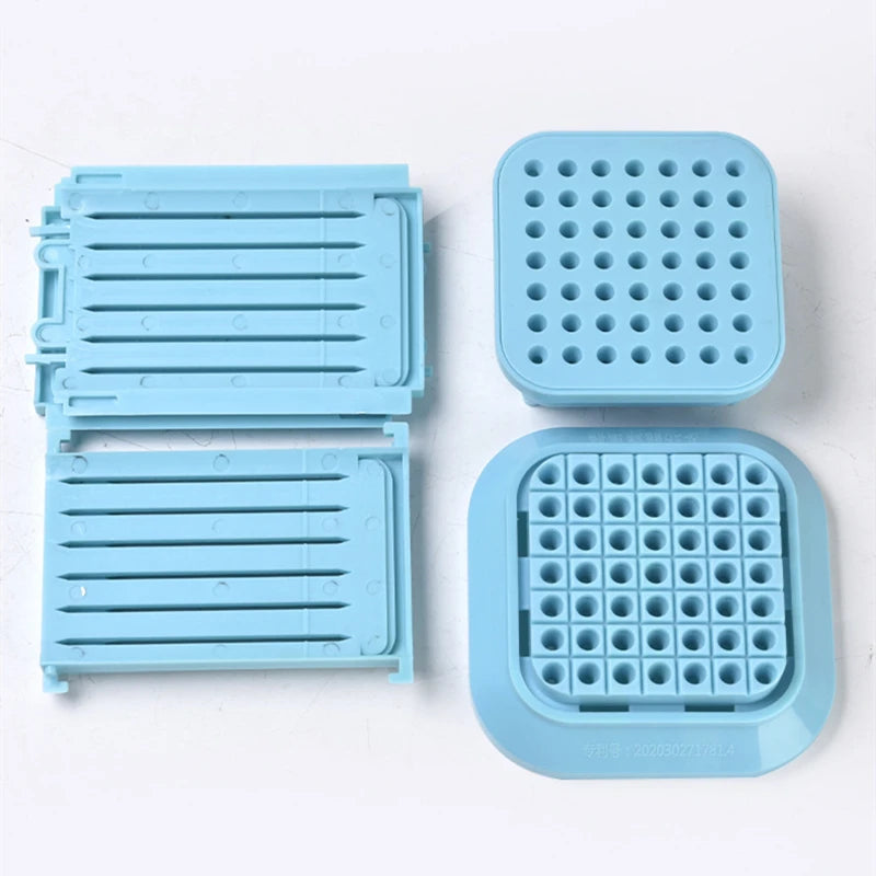 Meat Cutter String Meats 49 Grids Rotisserie Lamb Beef Barbecue Skewer Outdoor Camping Kebab Kitchen Accessories BBQ Tools