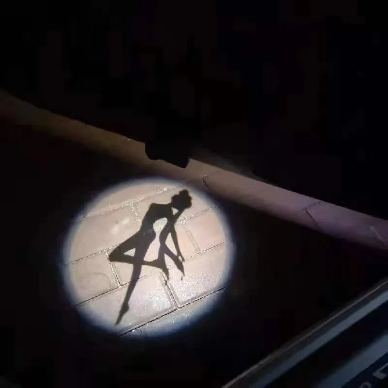 Sailor Moon Car Welcome Light Anime Projector Lamp Car Decoration Floor Lamp Motorcycle Atmosphere Lights Cute Accessory Gift