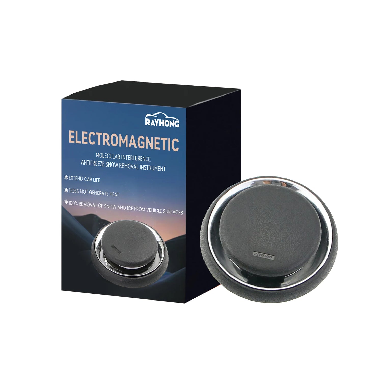 Car Deicing Instrument Electromagnetic Snow Removal Device Windshield Molecular Interference Antifreeze Instrument Defrosting