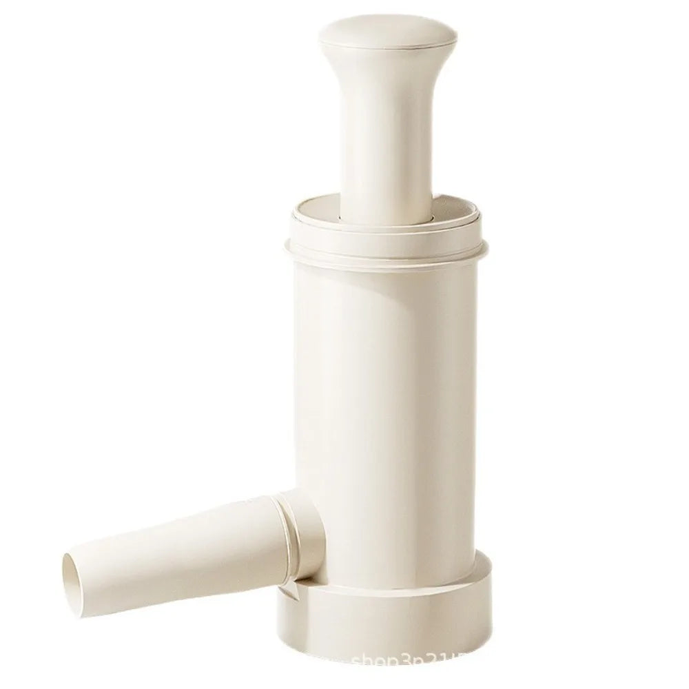 ठूलो क्षमताको म्यानुअल ससेज मेकर हेभी ड्युटी फूड-ग्रेड मासु स्टफर किट ४ वटा स्टफिङ ट्यूबहरू सहित ठाडो ससेज फिलिंग उपकरण